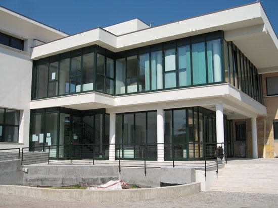 Serramenti in alluminio.
